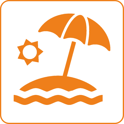 <p>Пляж в</p>
<p>30 м</p>